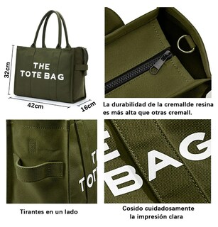 Foto 2 | Foto 2 | Bolso para Mujer Xtellar Lona Alta Capacidad