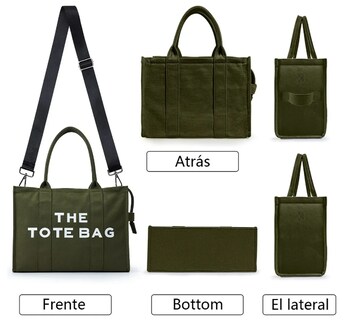 Foto 3 | Foto 3 | Bolso para Mujer Xtellar Lona Alta Capacidad