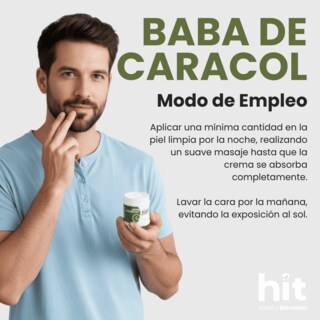 Foto 3 | Foto 3 | Hit Crema Con Baba De Caracol Cuidado Facial De Uso Diario 60 G