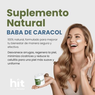 Foto 4 | Foto 4 | Hit Crema Con Baba De Caracol Cuidado Facial De Uso Diario 60 G