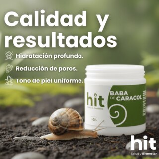 Foto 7 | Foto 7 | Hit Crema Con Baba De Caracol Cuidado Facial De Uso Diario 60 G