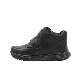 Foto 2 | Foto 2 | Botín Escolar Yuyin Para Niño Piel Doble Contactel Negro Negro