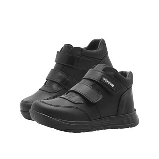 Foto 6 | Foto 6 | Botín Escolar Yuyin Para Niño Piel Doble Contactel Negro Negro