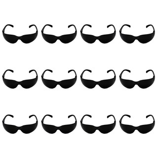 Foto 1 | Foto 1 | Pack 12 Lente Seguridad Mica Negra Maple Safe