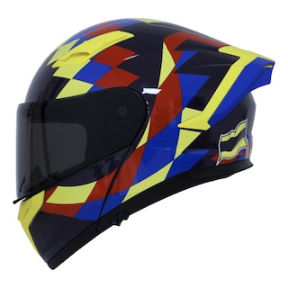 Foto 1 | Foto 1 | Casco Roda Force Evo Negro Ave Abatible Mica Humo Svs Negro