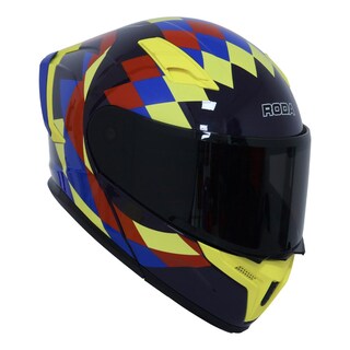 Foto 3 | Foto 3 | Casco Roda Force Evo Negro Ave Abatible Mica Humo Svs Negro