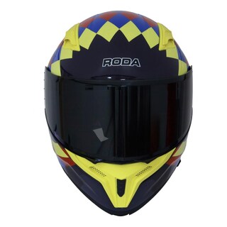 Foto 4 | Foto 4 | Casco Roda Force Evo Negro Ave Abatible Mica Humo Svs Negro
