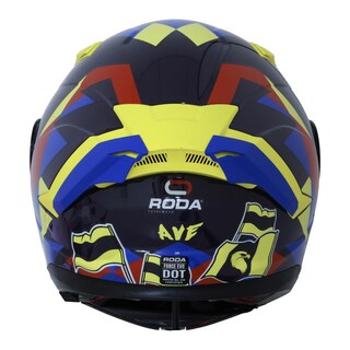 Foto 5 | Foto 5 | Casco Roda Force Evo Negro Ave Abatible Mica Humo Svs Negro