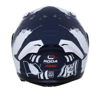 Foto 5 | Foto 5 | Casco Roda Force Evo Azul Mate Gang Abatible Mica Humo Svs Azul