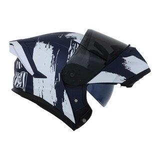 Foto 6 | Foto 6 | Casco Roda Force Evo Azul Mate Gang Abatible Mica Humo Svs Azul