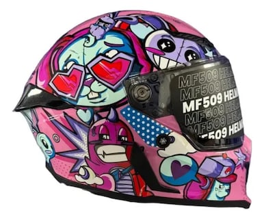 Foto 4 | Foto 4 | Casco Moto Integral Ilm Mf509 Pro Sweet Cool Pinlock Moteros