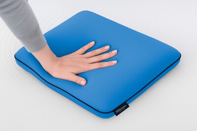 Foto 3 | Foto 3 | Paquete 3 Almohadas Ebdreams Mold Gel Azul Air Sense Estandar Suave Ergonómica Bambú El Bazar Store