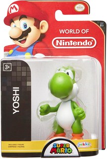 Foto 2 | Foto 2 | Figura De Juguete Jakks Pacific Super Mario Yoshi 2.5 Pulgadas Plegable - Venta Internacional.