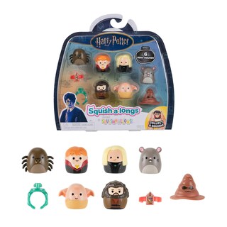 Foto 1 | Foto 1 | Figura De Juguete Squish-a-longs De Harry Potter Mini-squish Paquete De 6 - Venta Internacional.