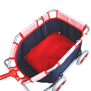 Foto 4 | Foto 4 | Carrito Para Muñecas Lissi Plegable Con Mango Largo Rojo Marino - Venta Internacional.