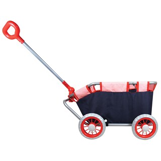 Foto 5 | Foto 5 | Carrito Para Muñecas Lissi Plegable Con Mango Largo Rojo Marino - Venta Internacional.