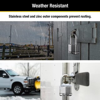 Foto 3 | Foto 3 | Padlock Master Lock M5xdlf De Carburo De Boro De Alta Resistencia - Venta Internacional.