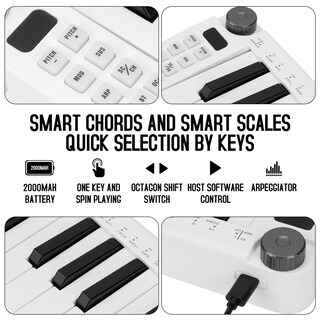 Foto 5 | Foto 5 | Mini Controlador De Teclado Midi Usb Usb M-vave De 25 Teclas - Venta Internacional.