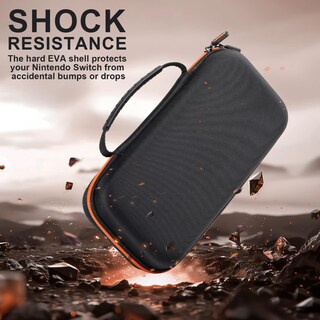 Foto 5 | Foto 5 | Funda De Transporte Lmcpa Para Nintendo Switch 2 De 7.9 Pulgadas Color Naranja - Venta Internacional.