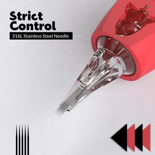 Foto 3 | Foto 3 | Agujas De Tatuaje Wormhole 7m1 Bugpin 7 Magnum 3.5 Mm 20 Unidades - Venta Internacional.