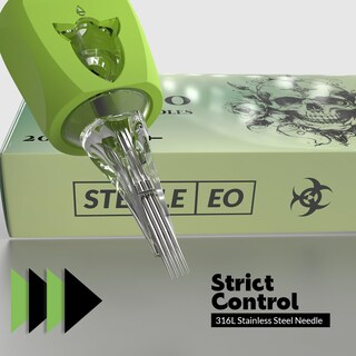 Foto 2 | Foto 2 | Agujas De Tatuaje Wormhole 21rm 20 Unidades Desechables Con Forma Cónica De 3 5 Mm - Venta Internacional.