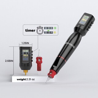 Foto 6 | Foto 6 | Paquete De Baterías De Tatuaje Inalámbrico Wormhole Wb15-a 1800mah - Venta Internacional.