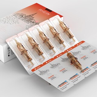 Foto 6 | Foto 6 | Agujas Para Cartucho De Tatuaje Rhein 20 Unidades 9rs M-taper 0.35 Mm - Venta Internacional.