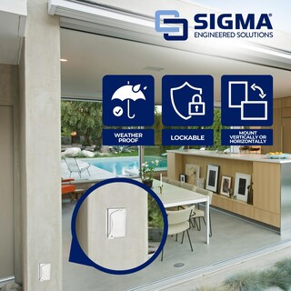 Foto 5 | Foto 5 | Kit De Enchufe Eléctrico Resistente A La Intemperie Sigma De 15 Amperios Para Exteriores - Venta Internacional.