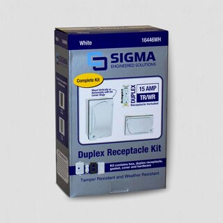 Foto 7 | Foto 7 | Kit De Enchufe Eléctrico Resistente A La Intemperie Sigma De 15 Amperios Para Exteriores - Venta Internacional.