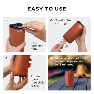 Foto 4 | Foto 4 | Repelente De Mosquitos Thermacell Patio Shield Alcance 4 5 M - Venta Internacional.