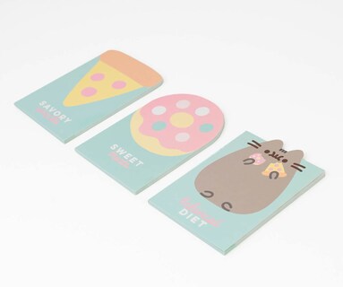 Foto 2 | Foto 2 | Set De Papelería Grupo Erik Pusheen Estuche Para Lápices Bolígrafos Y Libretas - Venta Internacional.