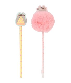 Foto 3 | Foto 3 | Set De Papelería Grupo Erik Pusheen Estuche Para Lápices Bolígrafos Y Libretas - Venta Internacional.