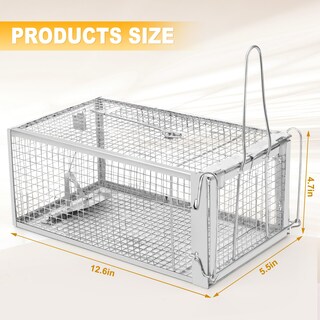 Foto 2 | Foto 2 | Paquete De 2 Jaulas Yjoo Humane Para Ratas 32 X 14 X 12 Cm - Venta Internacional.