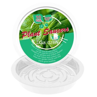Foto 1 | Foto 1 | Platillos Para Plantas Planter Gardzen De Plástico Transparente De 10 Pulgadas Paquete De 10 - Venta Internacional.