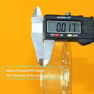 Foto 3 | Foto 3 | Platillos Para Plantas Planter Gardzen De Plástico Transparente De 10 Pulgadas Paquete De 10 - Venta Internacional.