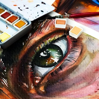 Foto 7 | Foto 7 | Set De 12 Medias Sartenes Para Acuarelas En Tono Piel De Paint Phoenix - Venta Internacional.