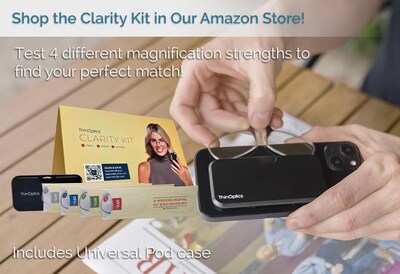 Foto 7 | Foto 7 | Gafas De Lectura Thinoptics Rectangulares Con Montura Negra 1.5 - Venta Internacional.