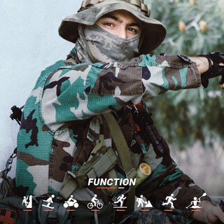 Foto 6 | Foto 6 | Capucha Táctica Ligera Con Protección Uv Balaclava Vulkit - Venta Internacional.