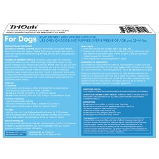 Foto 2 | Foto 2 | Trioak Tópico Para Pulgas Y Garrapatas Para Perros Medianos De 23 A 44 Libras Paquete De 6 - Venta Internacional.