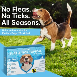 Foto 3 | Foto 3 | Trioak Tópico Para Pulgas Y Garrapatas Para Perros Medianos De 23 A 44 Libras Paquete De 6 - Venta Internacional.