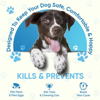 Foto 4 | Foto 4 | Trioak Tópico Para Pulgas Y Garrapatas Para Perros Medianos De 23 A 44 Libras Paquete De 6 - Venta Internacional.