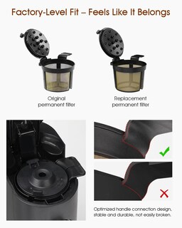 Foto 3 | Foto 3 | Filtro De Café Permanente Tiga Pb051 Pb040 Pb041st Reutilizable - Venta Internacional.