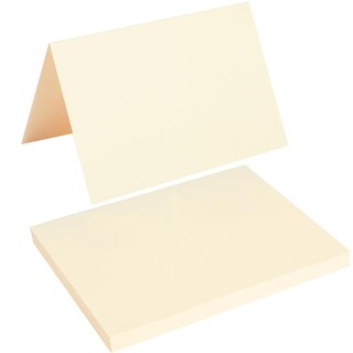 Foto 1 | Foto 1 | Cartulina Toperd 50 Unidades 13 X 18 Cm Plegadas En Blanco Color Crema - Venta Internacional.