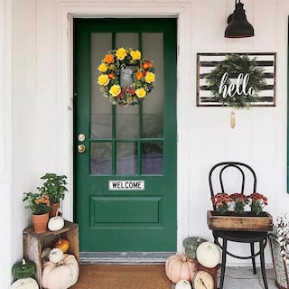 Foto 2 | Foto 2 | Bouquet De Rosas Artificiales Jasion De 10 Cabezas Color Amarillo Seda 40 Cm - Venta Internacional.