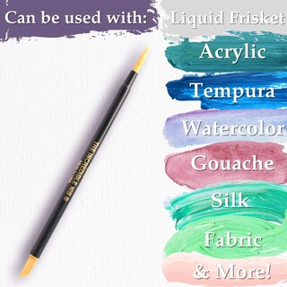 Foto 4 | Foto 4 | Paint Brush Grafix Original Incredible Plum De Fibra Acrílica - Venta Internacional.