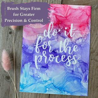 Foto 5 | Foto 5 | Paint Brush Grafix Original Incredible Plum De Fibra Acrílica - Venta Internacional.