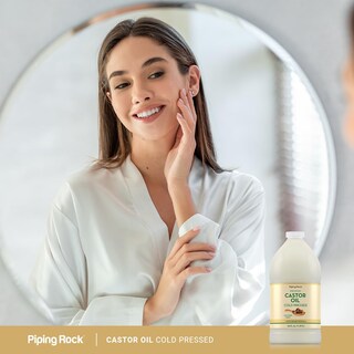 Foto 6 | Foto 6 | Aceite De Ricino Piping Rock 1890 Ml Prensado En Frío Sin Hexano - Venta Internacional.