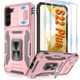 Foto 1 | Foto 1 | Funda Para Teléfono Móvil Atump Galaxy S22 Plus De 6.6 Pulgadas A Prueba De Golpes Oro Rosa - Venta Internacional.