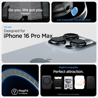 Foto 2 | Foto 2 | Funda De Teléfono Spigen Ultra Hybrid Magfit Para Iphone 16 Pro Max - Venta Internacional.