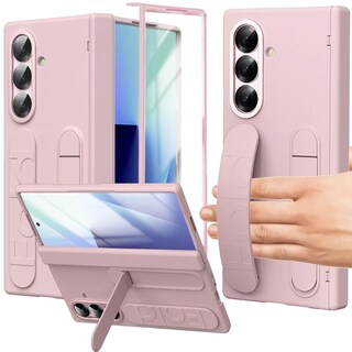Foto 1 | Foto 1 | Funda Yqodsz Para Samsung Galaxy Z Fold 7 Con Correa Para La Muñeca Color Rosa - Venta Internacional.
